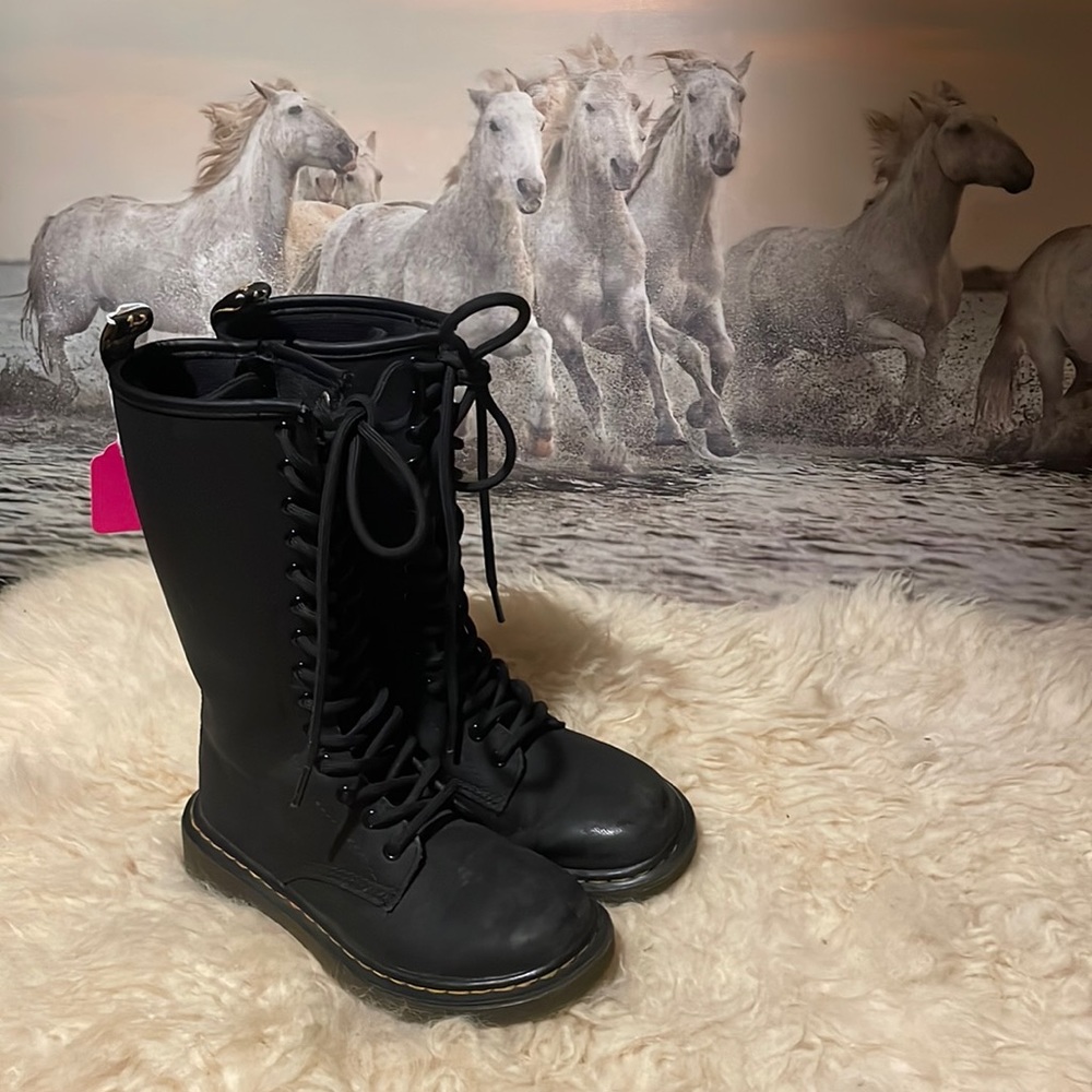 Dr Martens leather boots